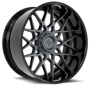 Sentali – BFX5 – Black – 22″x12″ -44mm – All weather Wheels – SBFX57221261442